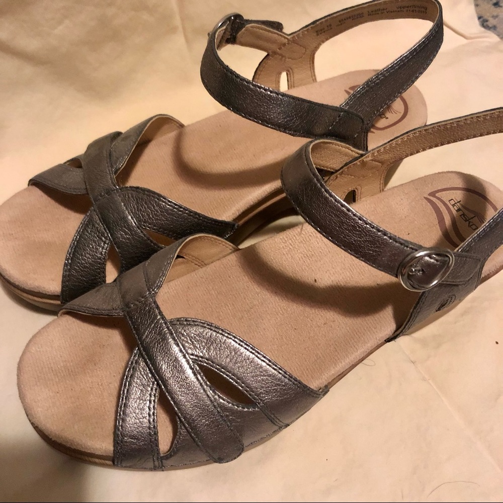 Metallic Dansko Clogs